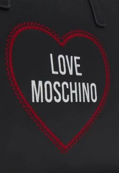 Miglior offerta 🎉 Love Moschino HEART STUD TOTE - Borsa A Mano - Nero, Donna ⭐ -Vendite Love Moschino 003cf64ca9e44ceea3c21017d87981b5