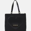Acquistare 🤩 Love Moschino HEART SHAPED - Shopping Bag - Black, Donna 😉