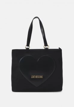Acquistare 🤩 Love Moschino HEART SHAPED - Shopping Bag - Black, Donna 😉