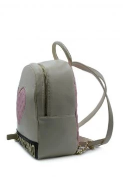 Buono 👏 Love Moschino Zaino - Avorio Rosa Nero, Donna ⭐ -Vendite Love Moschino 048413624b594aea818e39d820c59c7e