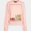 Presa 🔔 Love Moschino Felpa - Pink, Donna 😉