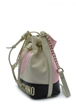 Vendita lampo 👍 Love Moschino Borsa A Tracolla - Avorio/rosa/nero, Donna 💯 -Vendite Love Moschino 064759a08b3c459abf8afb4441786701