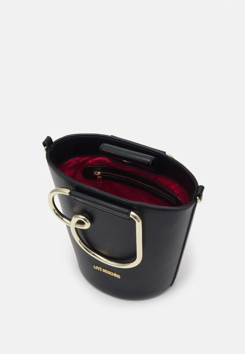 Buono π Love Moschino CURLED HEART CROSSBODY - Borsa A Tracolla - Nero, Donna β 3 Buono π Love Moschino CURLED HEART CROSSBODY - Borsa A Tracolla - Nero, Donna β - immagine 3