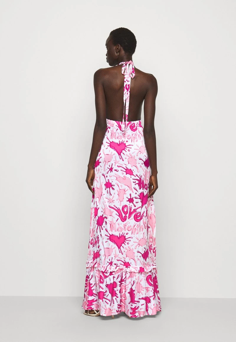 Buono π Love Moschino Vestito Lungo - Splash Rosa, Donna βοΈ 3 Buono π Love Moschino Vestito Lungo - Splash Rosa, Donna βοΈ - immagine 3