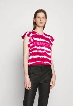 Vendita all'ingrosso π€© Love Moschino T-shirt Con Stampa - Fuchsia, Donna π§¨