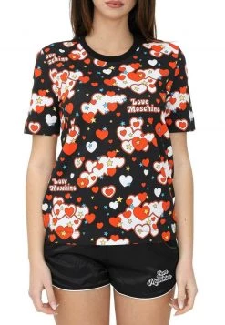 Bilancio π Love Moschino T-shirt Con Stampa - Cuor Stel Nero, Donna π 8 Bilancio π Love Moschino T-shirt Con Stampa - Cuor Stel Nero, Donna π -Vendite Love Moschino 0abeae55655446d094ec1582b5932f24