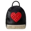 Sconto 🎉 Love Moschino CUORE LOGO - Zaino - Black, Donna 🔥