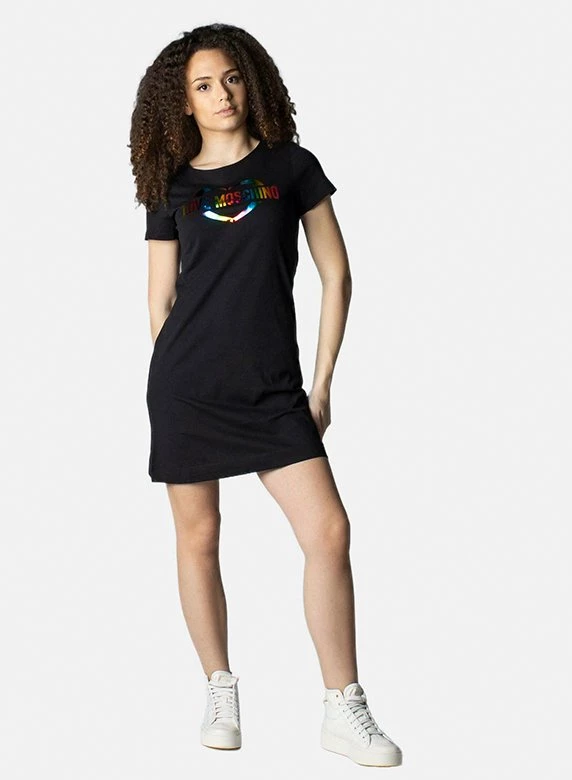 Sconto π Love Moschino Vestito Estivo - Black, Donna π― 2 Sconto π Love Moschino Vestito Estivo - Black, Donna π― - immagine 2