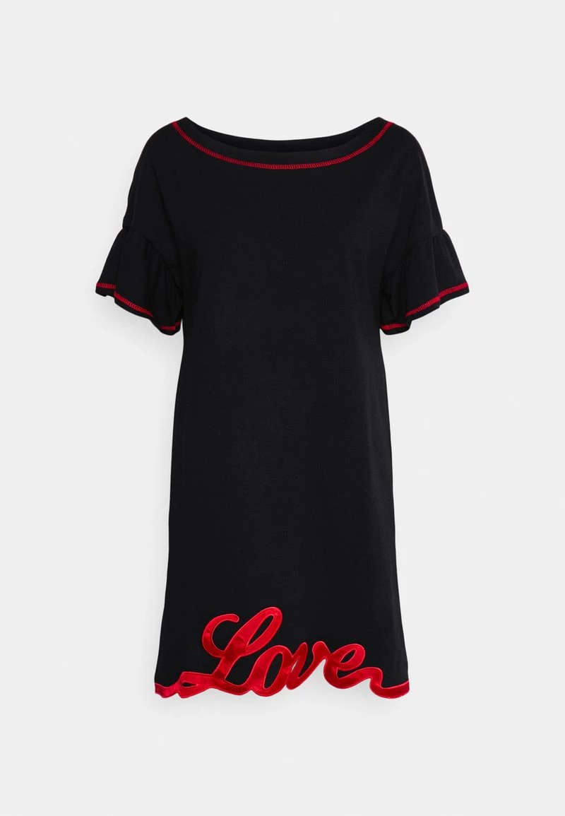 Bilancio ✨ Love Moschino Vestito Estivo - Black, Donna ⌛ 1 Bilancio ✨ Love Moschino Vestito Estivo - Black, Donna ⌛