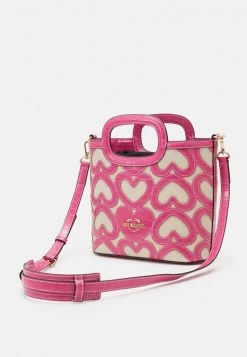 Miglior prezzo 🔔 Love Moschino MULTI QUILT HEARTED 👜 HANDBAG - Borsa A Mano - Pink, Donna 🔔 -Vendite Love Moschino 0e353090fbf74de89b5038c0d8a3c45c