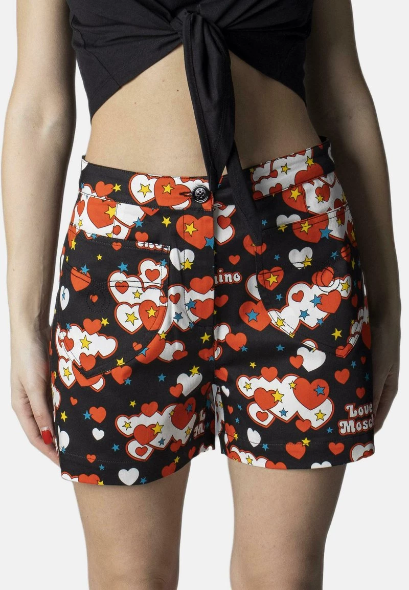 A buon mercato π₯ Love Moschino Shorts - Red, Donna π 1 A buon mercato π₯ Love Moschino Shorts - Red, Donna π