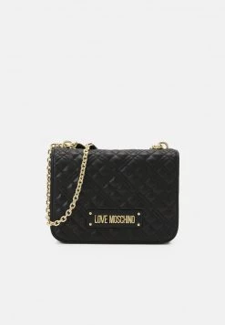 Acquistare ⌛ Love Moschino QUILTED CHAIN SHOULDER BAG - Borsa A Mano - Nero, Donna 💯