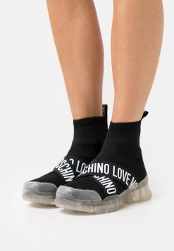 Bilancio π Love Moschino π Sneakers Alte - Nero, Donna π§¨