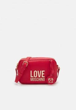 Sconto π Love Moschino LOGO CAMERA BAG - Borsa A Tracolla - Red, Donna π