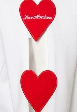 Offerte 🥰 Love Moschino Felpa Con Zip - Optical White, Donna 🧨 -Vendite Love Moschino 11c0fcb01db34746b077ce878ca12541