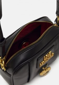 Promo 🤩 Love Moschino SOFT CHARM SCARVED CAMERA BAG - Borsa A Tracolla - * Nero, Donna 👍 -Vendite Love Moschino 15e334b2821f468fae13b7f0f58b7cbf