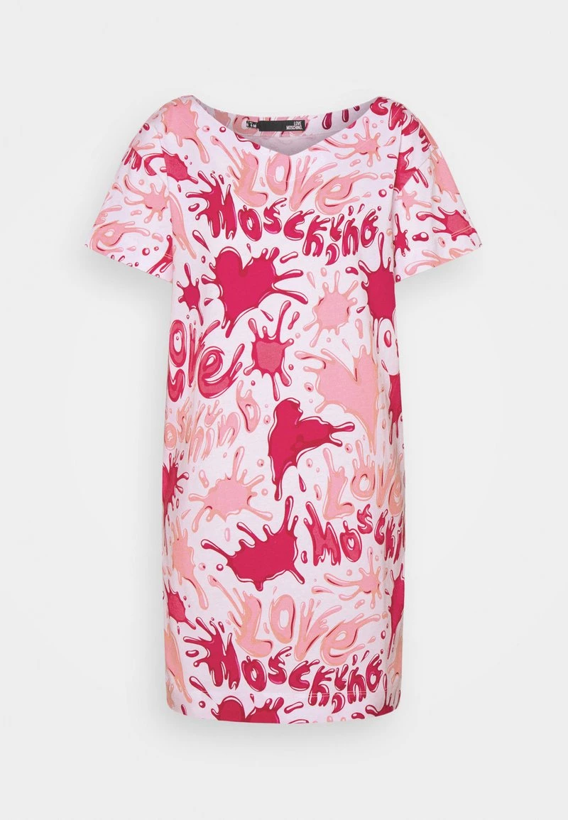 Promo β Love Moschino Vestito Di Maglina - Rosa, Donna π 6 Promo β Love Moschino Vestito Di Maglina - Rosa, Donna π - immagine 6