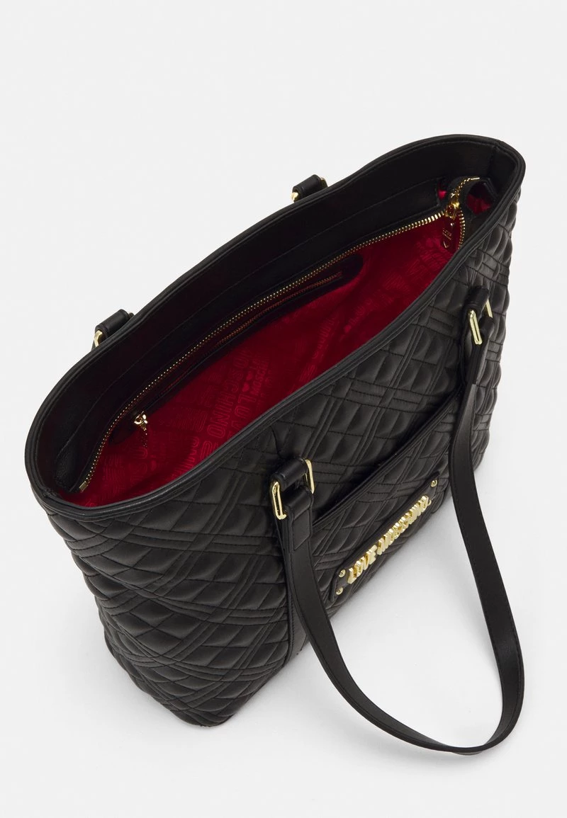 Offerte π Love Moschino QUILTED LOGO - Borsa A Mano - Nero, Donna π 3 Offerte π Love Moschino QUILTED LOGO - Borsa A Mano - Nero, Donna π - immagine 3