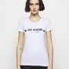 Bilancio ✨ Love Moschino T-shirt Con Stampa - Optical White, Donna 🥰