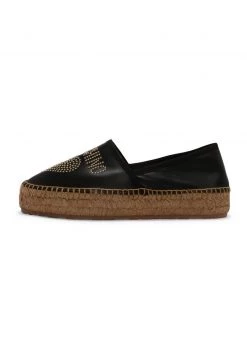 Nuovo 🤩 Love Moschino MIT NIETEN-DETAIL - Espadrillas - Nero, Donna 😍