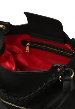 Vendita calda 💯 Love Moschino MIT LABEL APPLIKATION - Borsa A Tracolla - Nero, Donna 🎁 -Vendite Love Moschino 21847fd362ab449f8b222e2aa65267c5