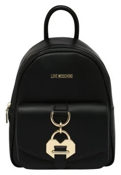 Miglior offerta ⭐ Love Moschino MIT GOLDFARBENEN DETAILS - Zaino - Nero, Donna 🥰