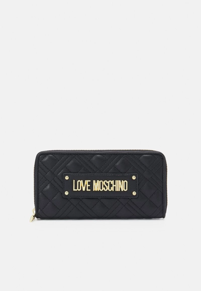 Sconto ❤️ Love Moschino QUILTED LOGO CONTINENTAL - Portafoglio - Nero, Donna 🧨 1 Sconto ❤️ Love Moschino QUILTED LOGO CONTINENTAL - Portafoglio - Nero, Donna 🧨