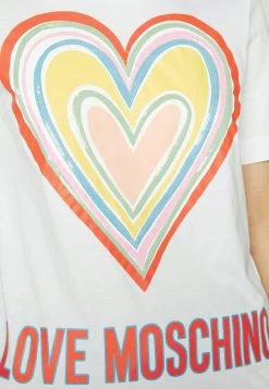 A buon mercato π― Love Moschino T-shirt Con Stampa - Optical White, Donna π 11 A buon mercato π― Love Moschino T-shirt Con Stampa - Optical White, Donna π -Vendite Love Moschino 240ab39bd7624735bb68a3d2db26e080