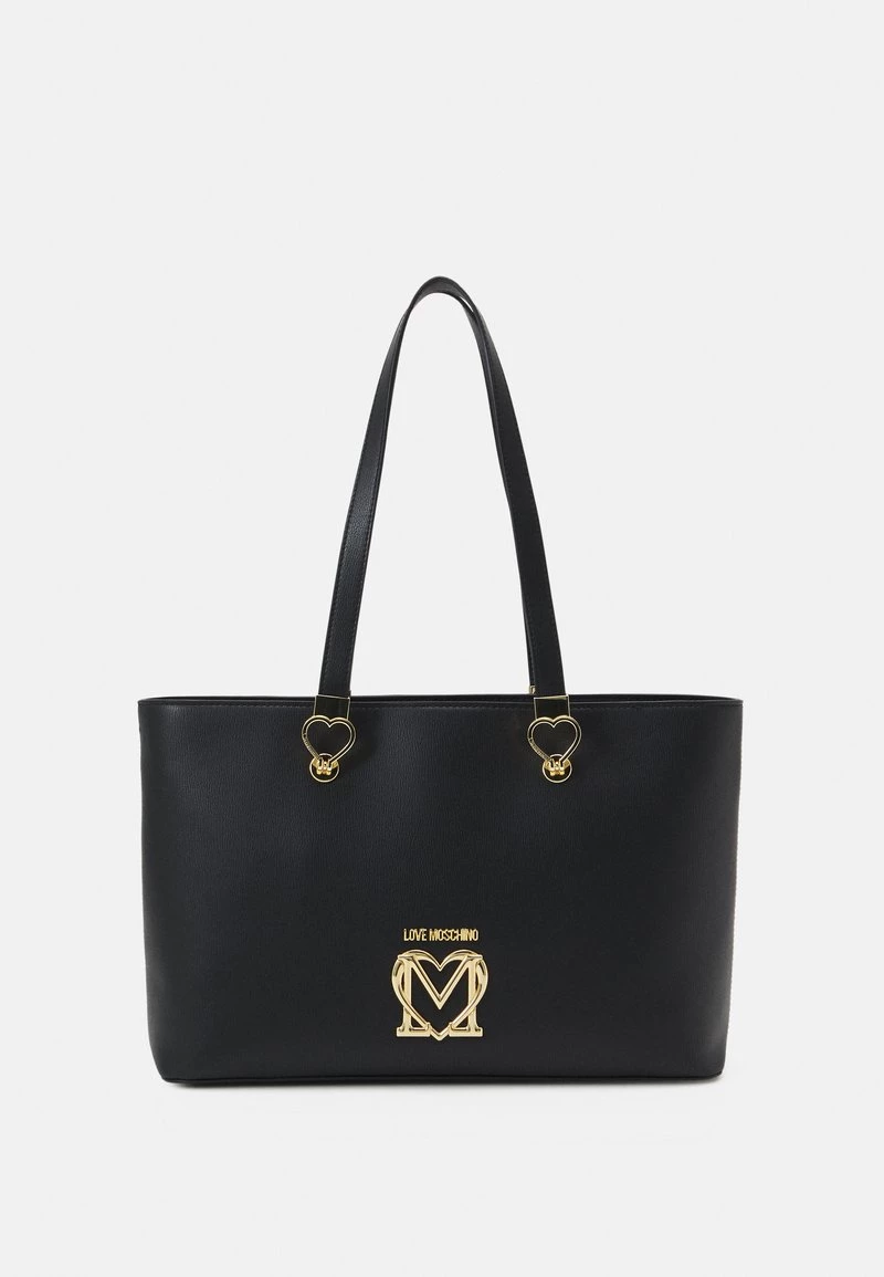 I primi 10 ⌛ Love Moschino KNOT HARDWARE SHOPPER - Shopping Bag - Nero, Donna ✨ 1 I primi 10 ⌛ Love Moschino KNOT HARDWARE SHOPPER - Shopping Bag - Nero, Donna ✨