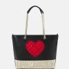 Bilancio 🤩 Love Moschino CHAIN BIG QUILTED HEART - Borsa A Mano - Multi-coloured, Donna 🌟