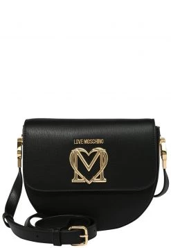 Presa ✔️ Love Moschino MIT LABEL PLATE - Borsa A Tracolla - Nero, Donna 🧨