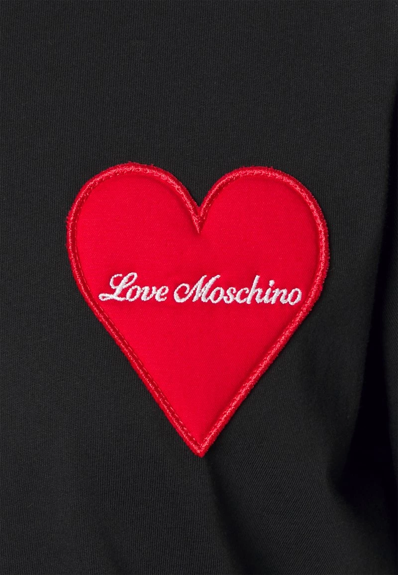 Presa π₯° Love Moschino T-shirt Con Stampa - Black, Donna β 3 Presa π₯° Love Moschino T-shirt Con Stampa - Black, Donna β - immagine 3