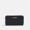 Miglior offerta 🔥 Love Moschino BASIC LOGO ZIP WALLET - Portafoglio - Nero, Donna 🎁