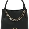 Il più economico 🔔 Love Moschino MIT KETTEN DETAIL - Borsa A Mano - Black, Donna 🌟