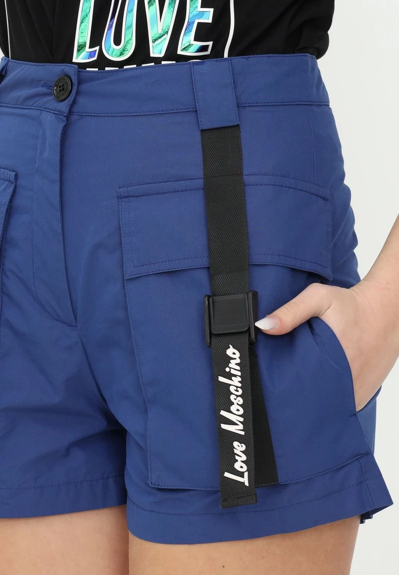 Acquistare π Love Moschino Shorts - Elettric Blue, Donna π― 5 Acquistare π Love Moschino Shorts - Elettric Blue, Donna π― - immagine 5
