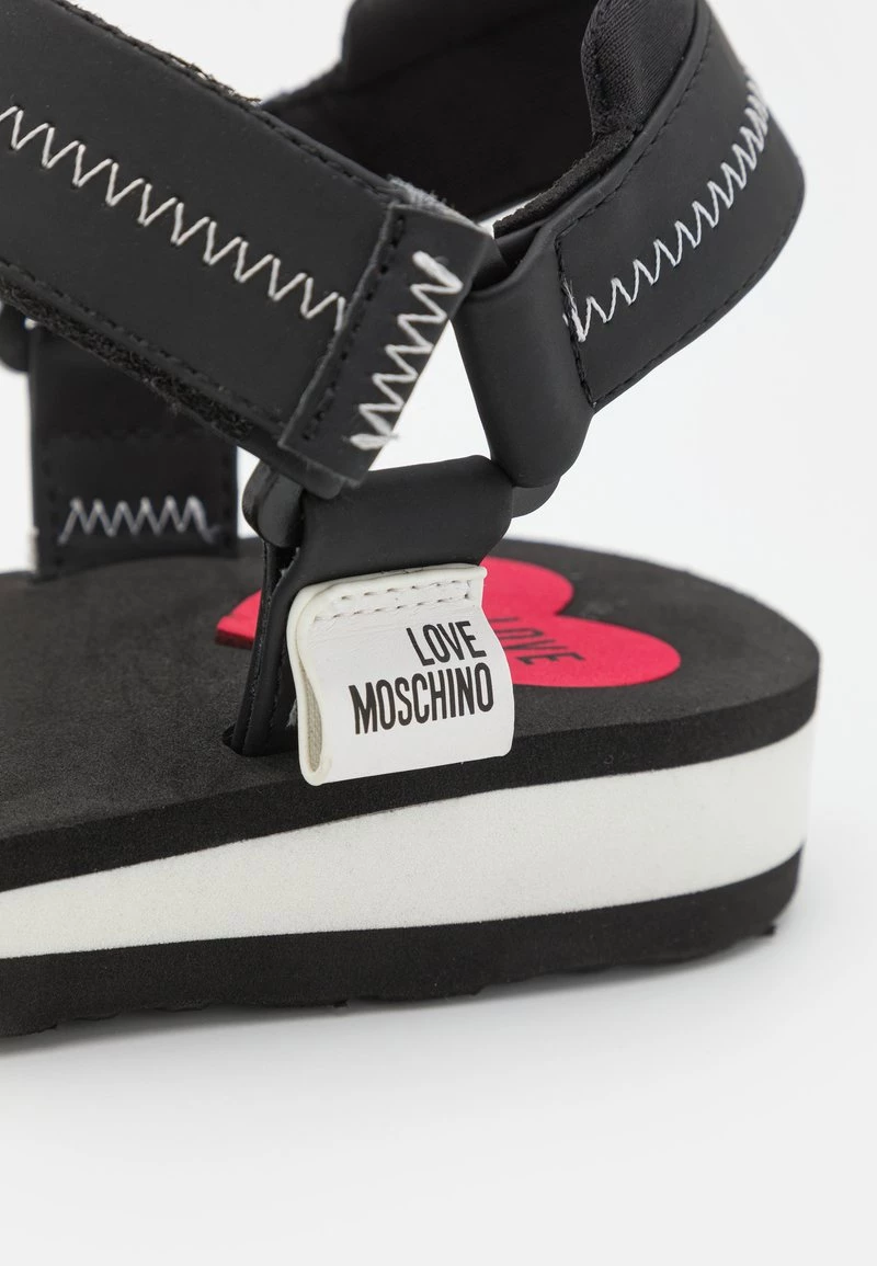 Presa β¨ Love Moschino π©΄ Sandali - Nero, Donna β 7 Presa β¨ Love Moschino π©΄ Sandali - Nero, Donna β - immagine 7