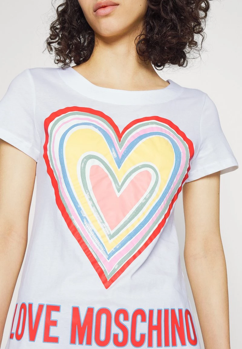 Miglior prezzo 🤩 Love Moschino Vestito Di Maglina - Optical White, Donna ✨ 6 Miglior prezzo 🤩 Love Moschino Vestito Di Maglina - Optical White, Donna ✨ - immagine 6