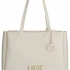 Nuovo di zecca ✨ Love Moschino LETTERING - Borsa A Mano - Ivory, Donna ❤️