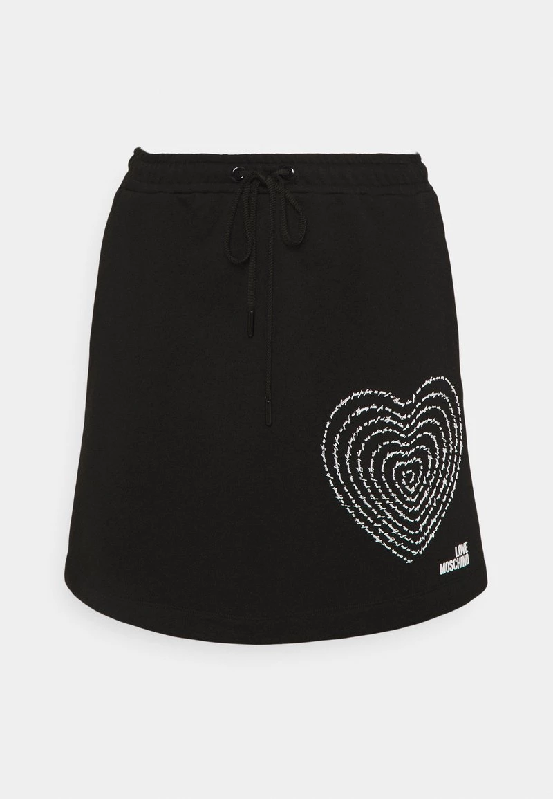 A buon mercato π Love Moschino Minigonna - Black, Donna π 1 A buon mercato π Love Moschino Minigonna - Black, Donna π