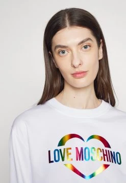 Miglior prezzo 🧨 Love Moschino SET - Felpa - Optical White, Donna 🧨 -Vendite Love Moschino 2fa6ef99ba3d43b894a67a3ff350fd94