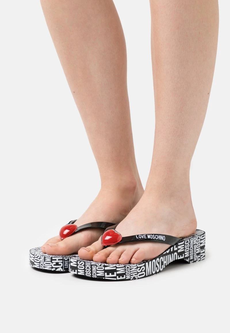 Vendita calda ✔️ Love Moschino Infradito Da Bagno - Nero, Donna ⭐ 1 Vendita calda ✔️ Love Moschino Infradito Da Bagno - Nero, Donna ⭐