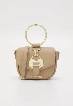 Acquistare 🎉 Love Moschino LOCK HEART TOP HANDLE - Borsa A Tracolla - Sabbia/pomice, Donna 🛒