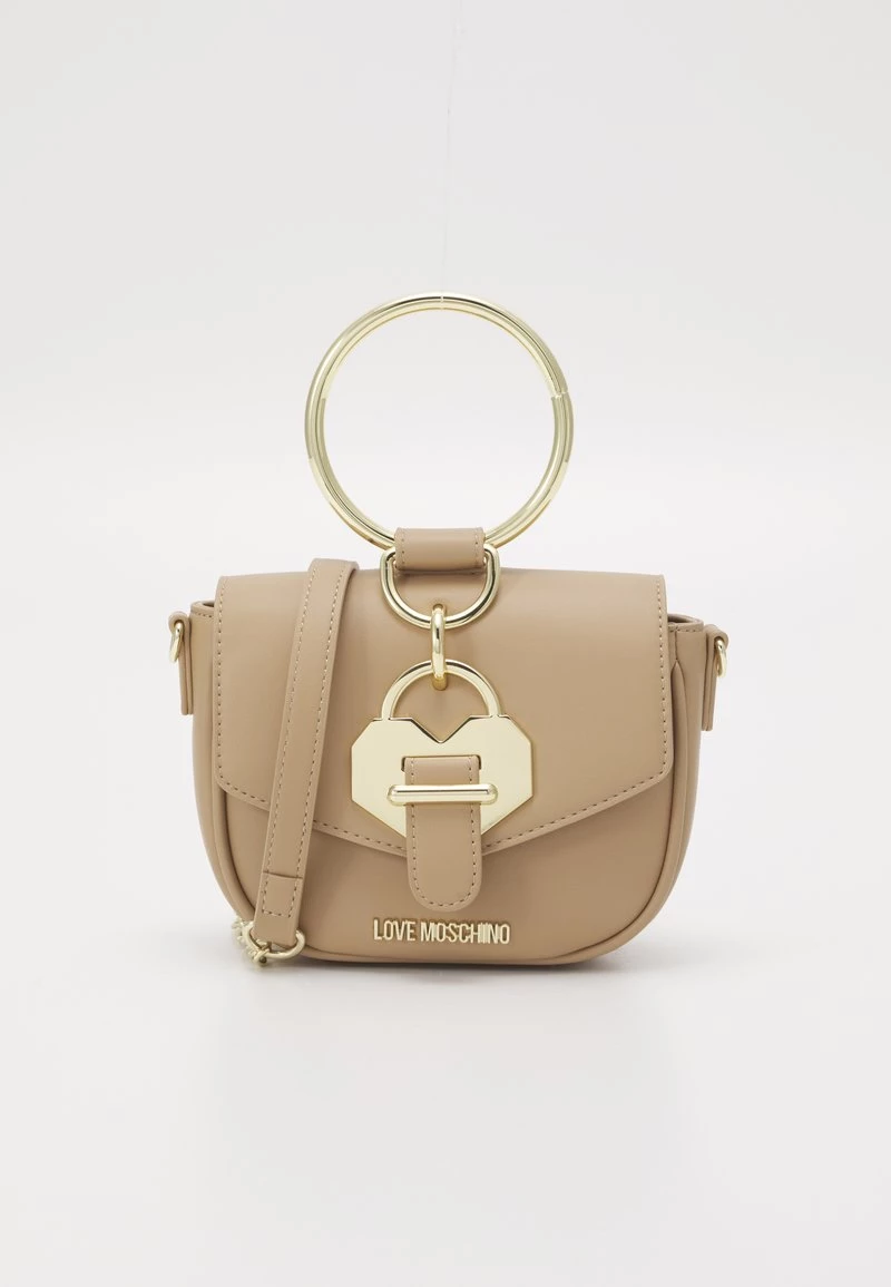 Acquistare π Love Moschino LOCK HEART TOP HANDLE - Borsa A Tracolla - Sabbia/pomice, Donna π 1 Acquistare π Love Moschino LOCK HEART TOP HANDLE - Borsa A Tracolla - Sabbia/pomice, Donna π
