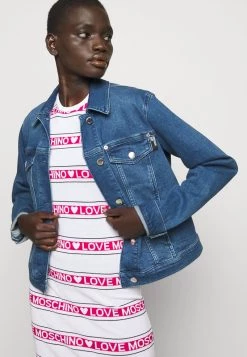 Nuovo di zecca 🤩 Love Moschino Abito In Maglia - Optical White, Donna 😍 -Vendite Love Moschino 323e5c45f1f347cfa140b2c5a343c3d0