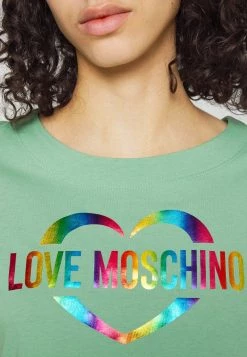 I primi 10 🎁 Love Moschino Vestito Di Maglina - Green, Donna 😀 -Vendite Love Moschino 32aedb935edc4e17b1527271fe973846