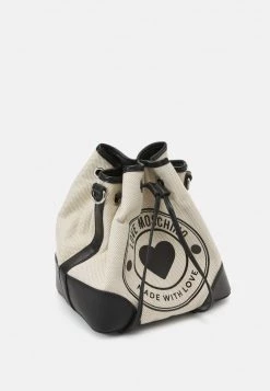 Sconto 🌟 Love Moschino STRIPED BUCKET - Borsa A Mano - Beige, Donna 😀 -Vendite Love Moschino 361245a044e24061a6df5306f0383d3c