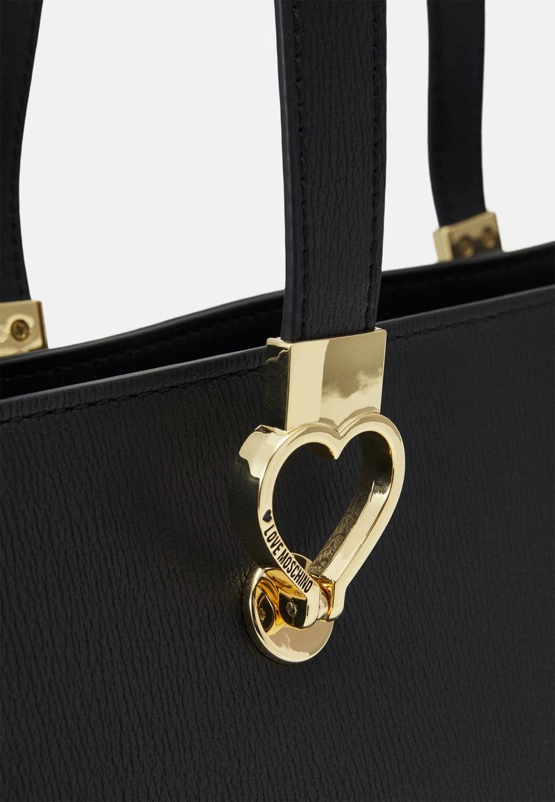 I primi 10 ⌛ Love Moschino KNOT HARDWARE SHOPPER - Shopping Bag - Nero, Donna ✨ 4 I primi 10 ⌛ Love Moschino KNOT HARDWARE SHOPPER - Shopping Bag - Nero, Donna ✨ - immagine 4