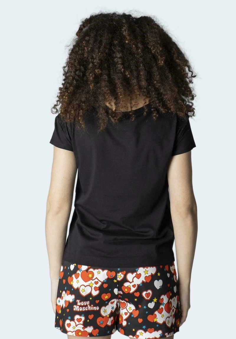 Il piรน economico ๐ Love Moschino T-shirt Con Stampa - Black, Donna ๐ 2 Il piรน economico ๐ Love Moschino T-shirt Con Stampa - Black, Donna ๐ - immagine 2