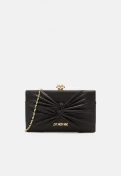 Migliore vendita 🤩 Love Moschino BOW EVENING CROSSBODY - Borsa A Tracolla - Nero, Donna 🔔