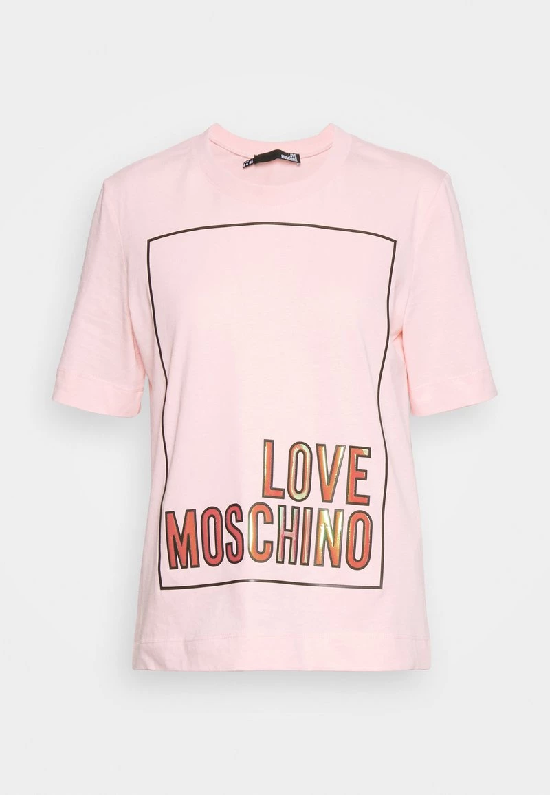 Miglior prezzo 𧨠Love Moschino T-shirt Con Stampa - Pink, Donna π 6 Miglior prezzo 𧨠Love Moschino T-shirt Con Stampa - Pink, Donna π - immagine 6